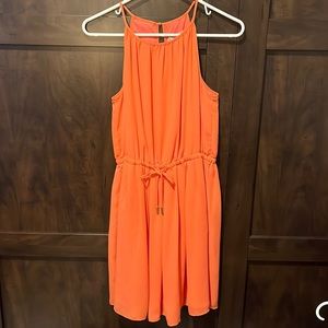 Banana Republic Salmon Summer Dress